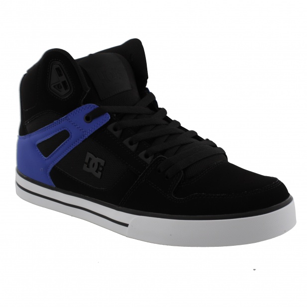 DC Shoes PURE HIGHTOP WC WBM WHITE/BLACK MONOGRAM Bigfootshoes